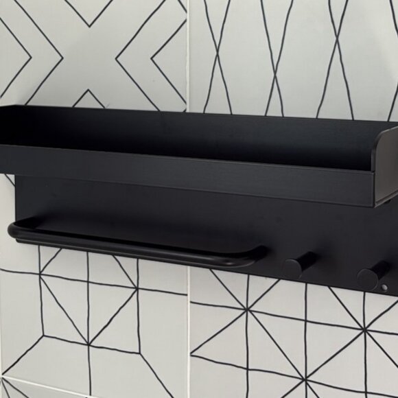 IKEA FINNINGEN Shower Shelf Black  904.982.60 - Picture 2 of 2